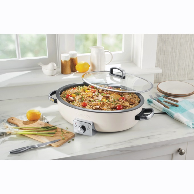 Green Pan Elite 5.5-Quart Oval Electric Skillet, , large