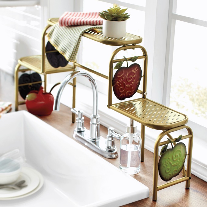 Apple over the sink shelf outlet
