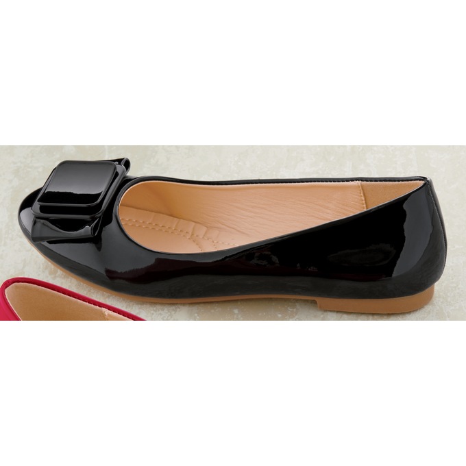 Classique Patent Bow Flat, , large