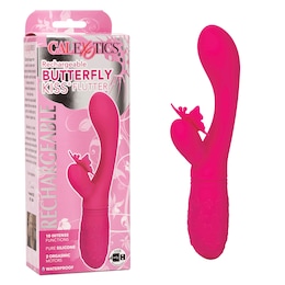 Rechargeable Butterfly Kiss Flutter By Calexotics, , large