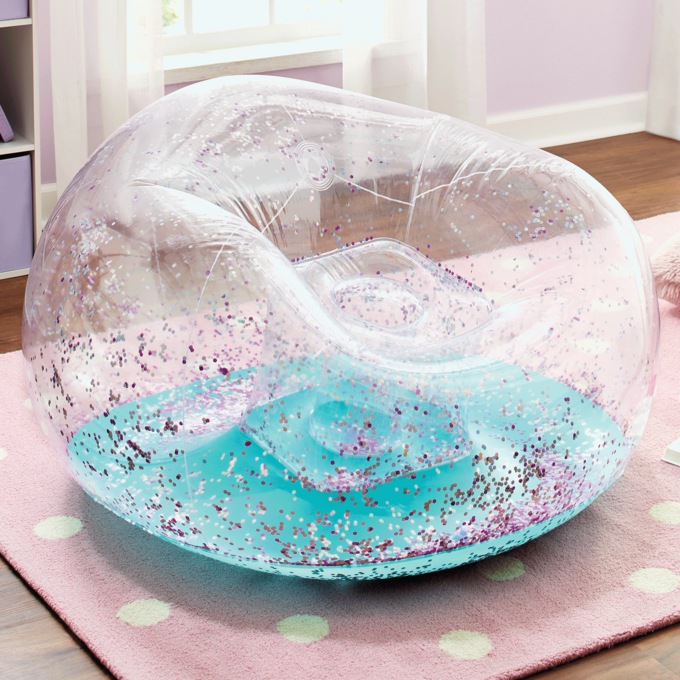 Kids’ Glitter Dream Air Chair, , large