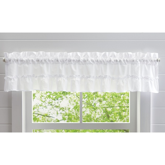 Cottage Voile Valance, , large