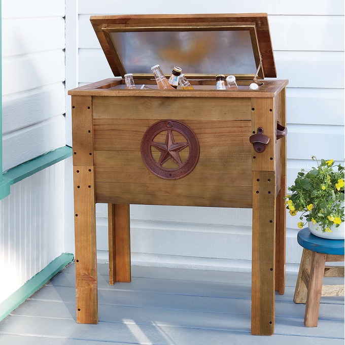 Wood Patio Cooler Montgomery Ward Wood Patio Cooler Large
