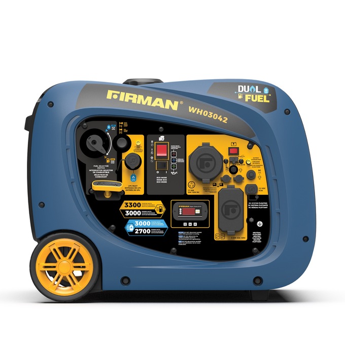 Firman 3000-Watt Dual-Fuel Inverter Generator, , large