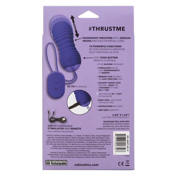 Slay #Thrustme Vibrator, , large