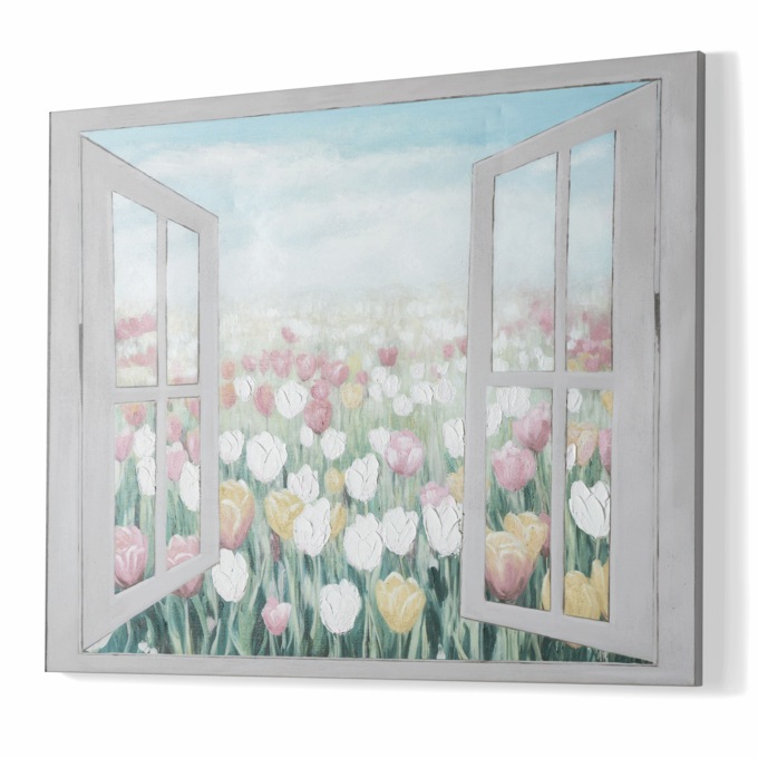 Spring Tulips Window Wall Art, , large