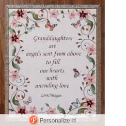 Personalized Tapestry Throw Blanket, , large