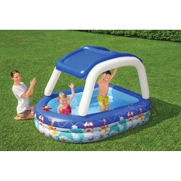 Bestway H2O-GO Sea Captain Pool with Sun Shade, , large