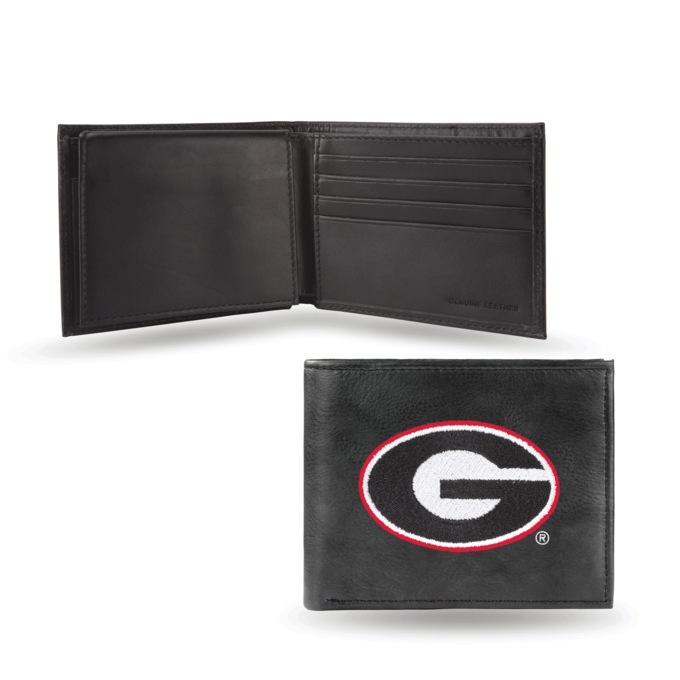 NCAA Leather Bifold Wallet, , large