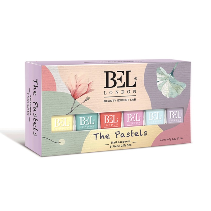 BEL London 6-Piece Nail Polish Set, , large