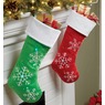 Snowflake Stocking, , large