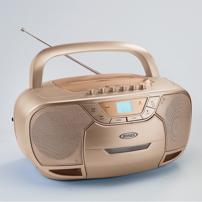 Jensen Portable Cassette Player, , large