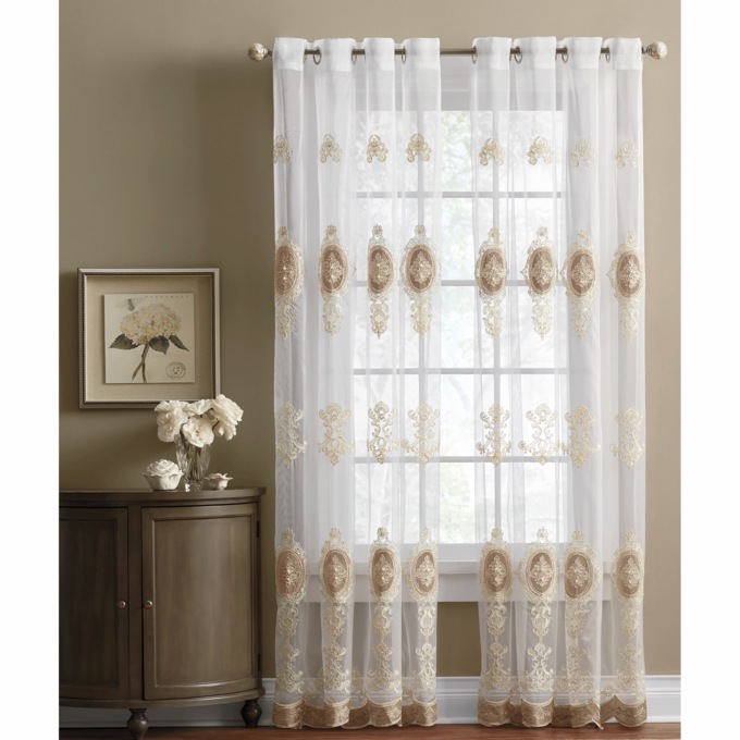 Zari Sheer Panel, , large