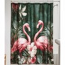 Flamingo Shower Curtain, , large