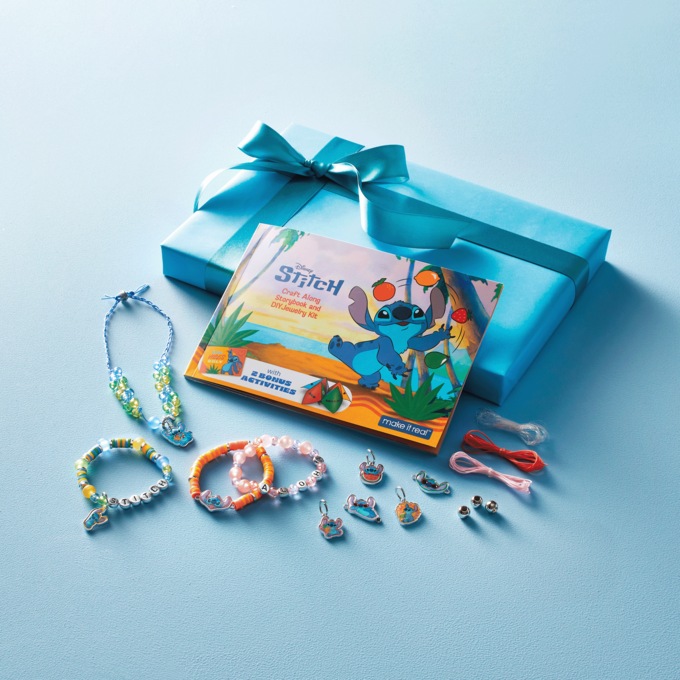 Stitch Craft Along Storybook & DIY Jewelry Kit, Multi, large
