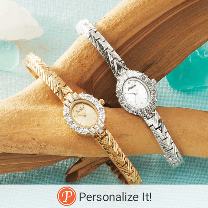 Personalized Ladies' Bracelet Watch, , large