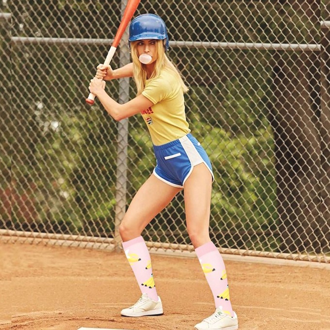 3-Pack Bright Compression Socks, , large