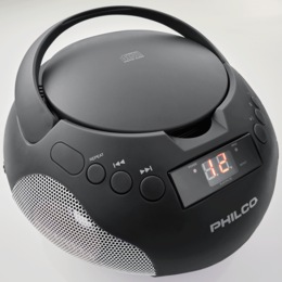 Stereo CD Boom Box with AM/FM Radio, , large