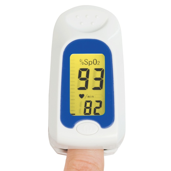 Color-Coded Oxygen Meter, , large