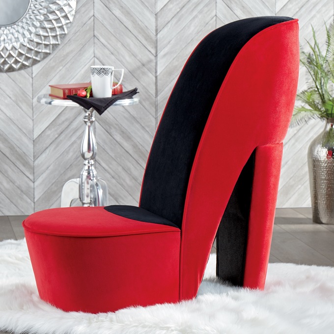 Target high heel shoe chair deals