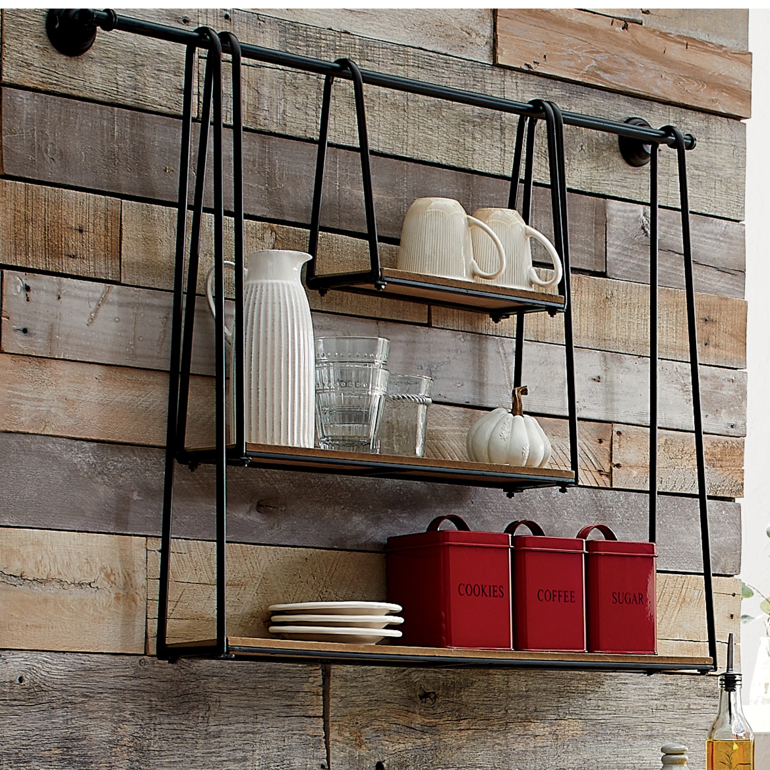 3 Tier Wall Shelf Montgomery Ward