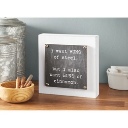 Buns of Cinnamon Box Sign, , large