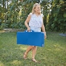 Portable Picnic Table, Blue, large