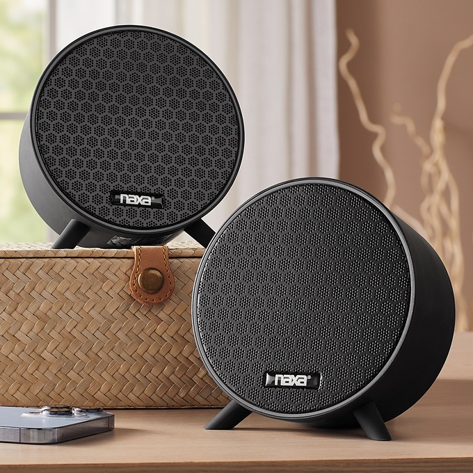 Naxa Dual TWS Bluetooth Speaker Combo, , large