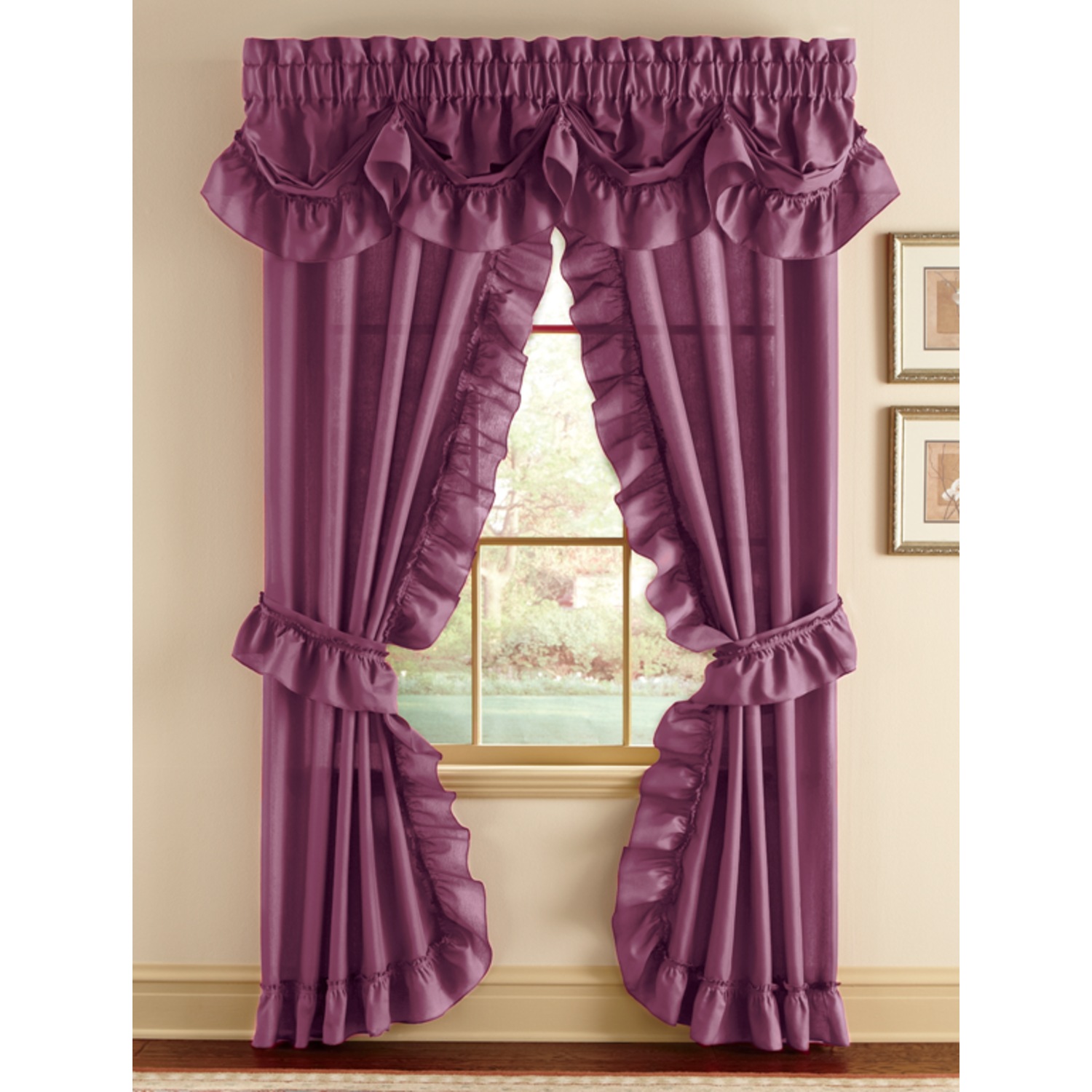 Mayfair Priscilla Panel Pair Montgomery Ward