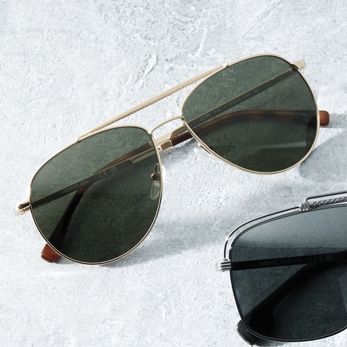 Lacoste Aviator Sunglasses, , large