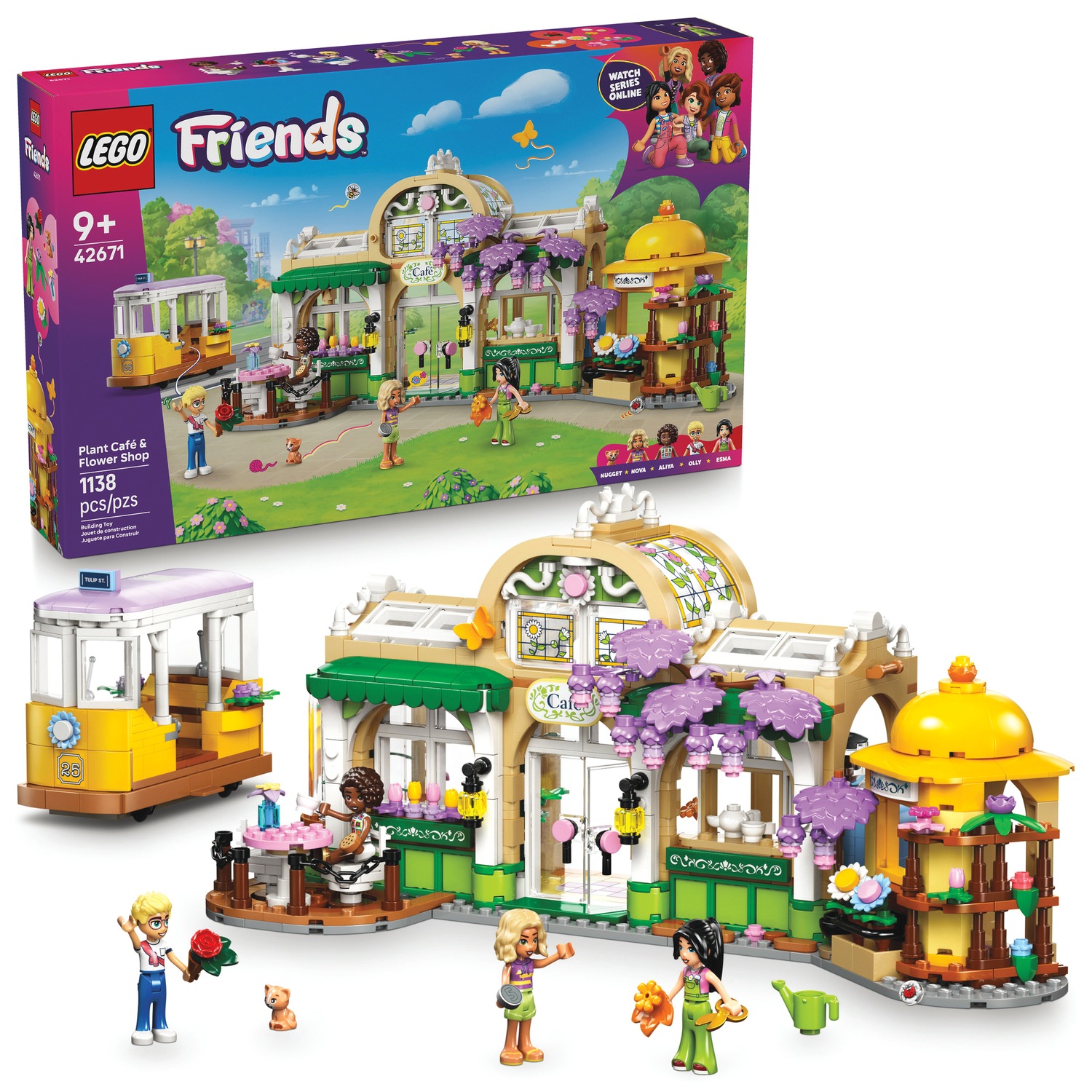 LEGO Friends Plant Café & Flower Shop Montgomery Ward