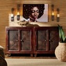 Crossed Carved Cabinet, , large