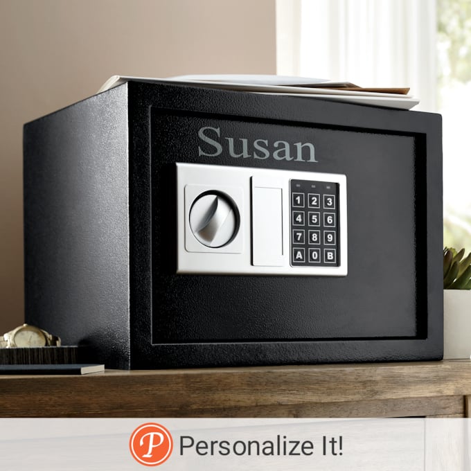 Electronic Home Safe Box, , large