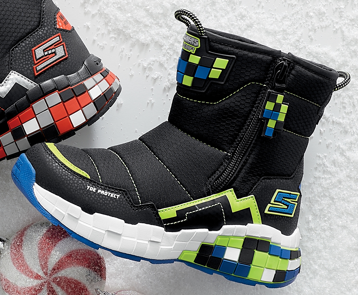 kids skechers boots