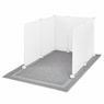 Cat Litter Box Guards with Mat, , large
