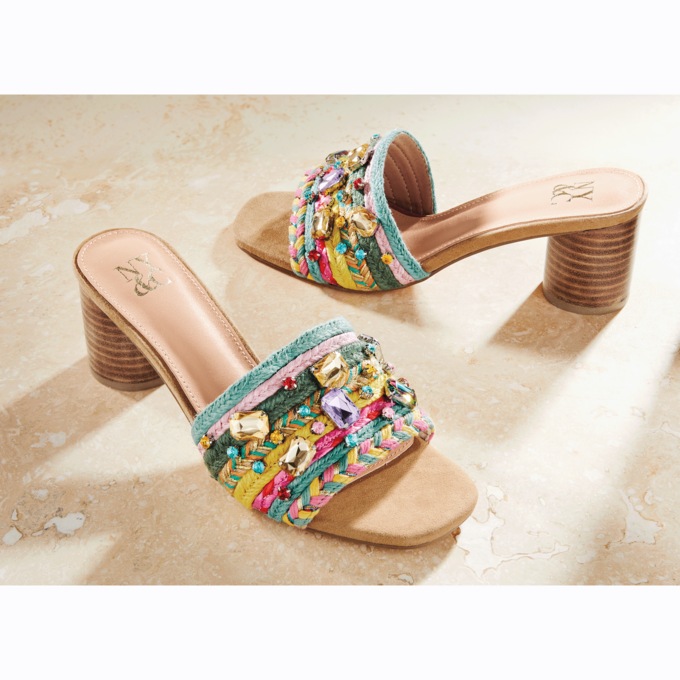 Olivia Miller Multi Rhinestone Slide Montgomery Ward