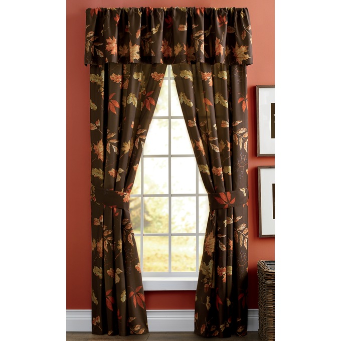 Autumn Leaves Valance, , large