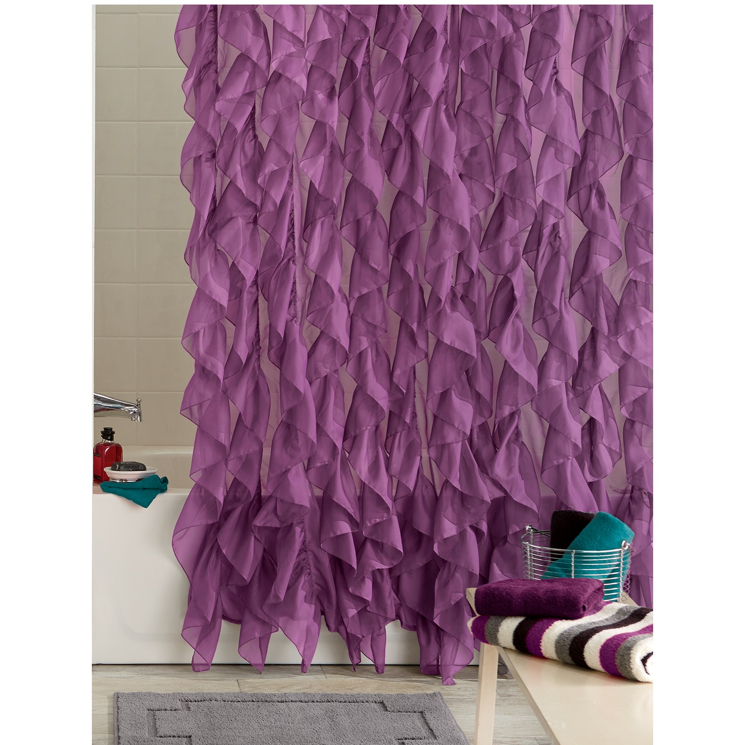 Cascade Shower Curtain Montgomery Ward