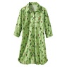 Printed Flannel PJs or Nightshirt, , large