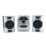 Emerson Portable CD/Cassette Stereo Boom Box, Silver, large