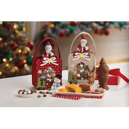 Set of 2 Holiday Gift Totes, , large