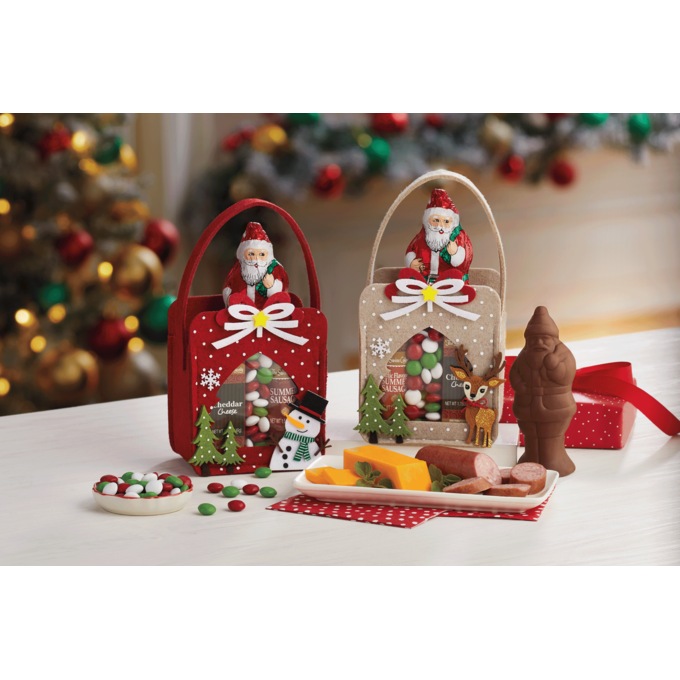 Set of 2 Holiday Gift Totes, , large