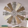 Wooden Windmill Wall Art, , large