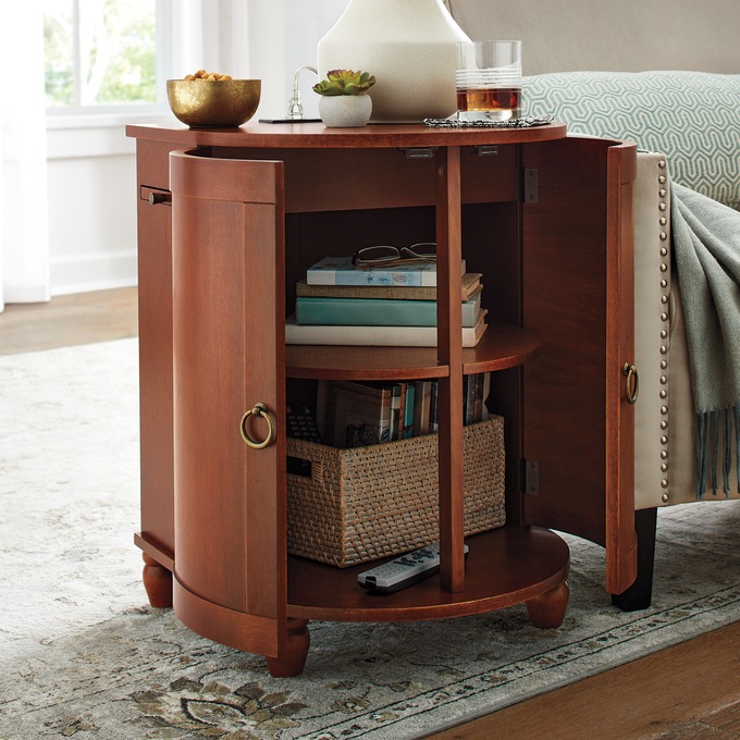 Eva Powered End Table, , large
