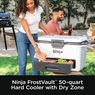 Ninja FrostVault Hard Cooler with Dry Zone, White, large