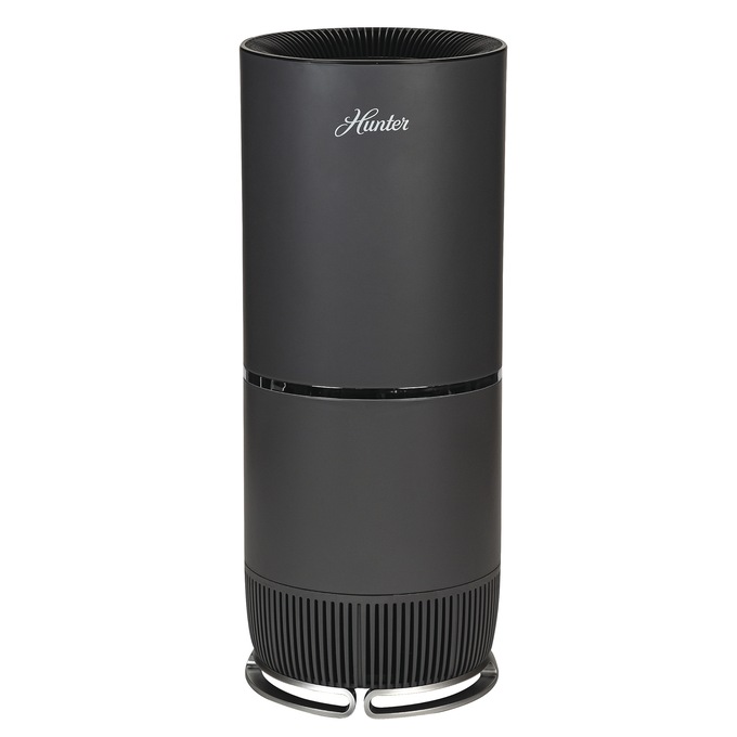 Hunter HP670 Large Tower HEPA Air Purifier, Black, large