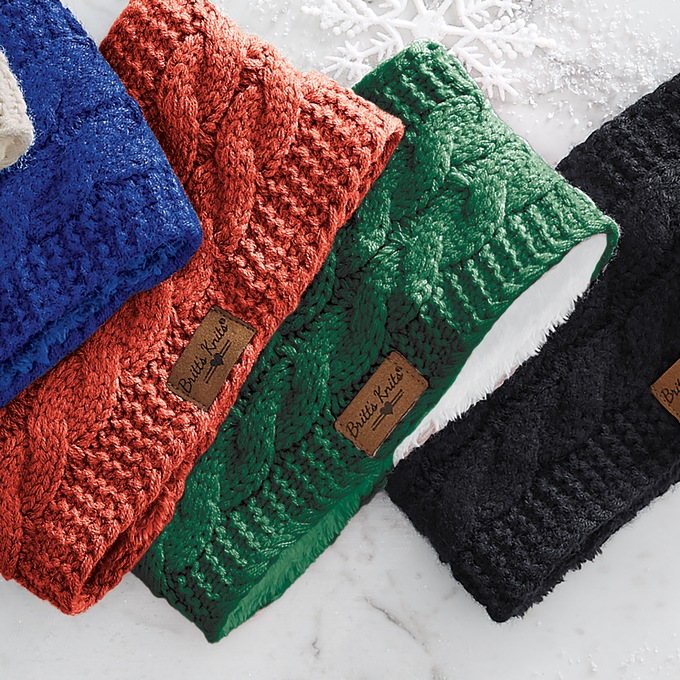 Britt&rsquo;s Knits Headband, Evergreen, large