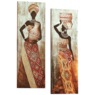 2-Piece African Sisters Canvas Set, , large