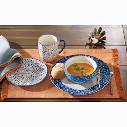 16-Piece Chinoiserie Dinnerware Set, , large