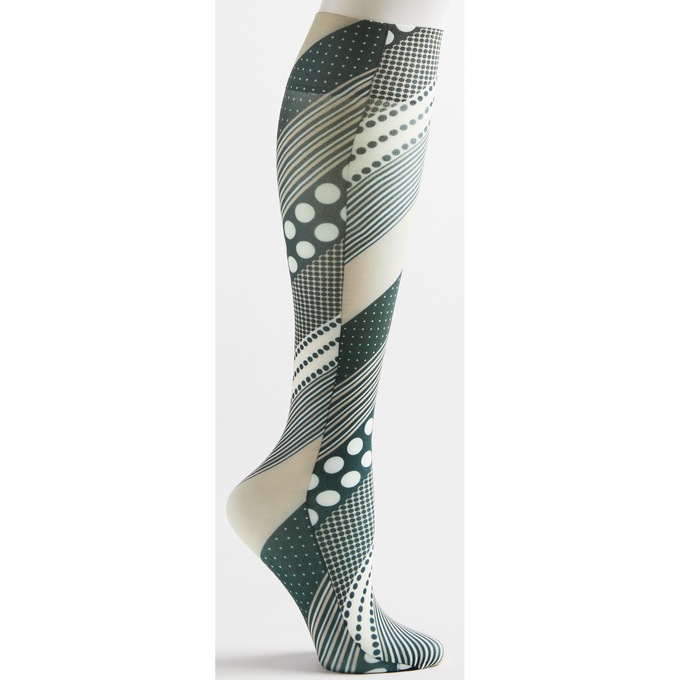 Celeste Stein Mild Patterned Compression Socks, , large